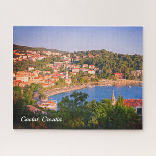 Cavtat, Croatia Town View from the Mausoleum Jigsaw Puzzle