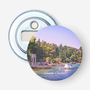 Cavtat, Croatia View of Beach Bottle Opener