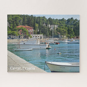 Cavtat, Croatia view of the Water Jigsaw Puzzle