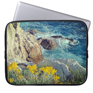 Cavtat Rocky Beach Ocean View Holiday Laptop Sleeve