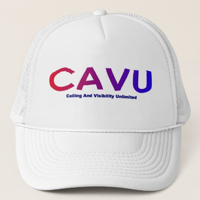 CAVU TRUCKER HAT (Front)