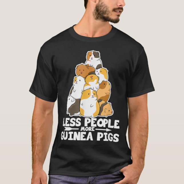 Cavy Design for a Guinea Pig Lover  T-Shirt (Front)