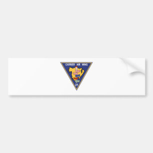 CAW-21 Carrier Air Wing Patch Navy Insignia Milita Bumper Sticker