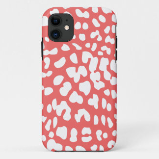 Cayenne and White Leopard Print iPhone 5 Case