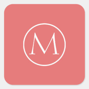 Cayenne Elegant Square Sticker