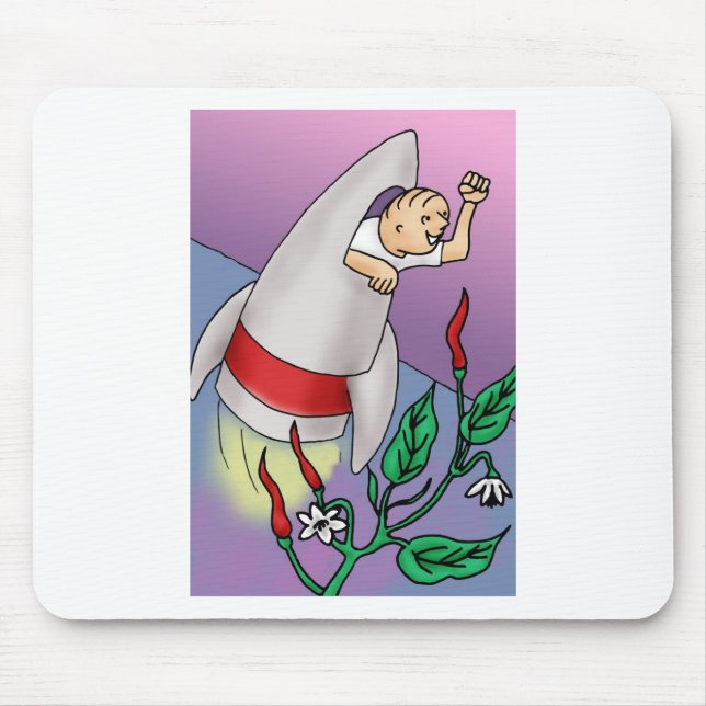 Cayenne Flower Essence Mouse Mat (Front)