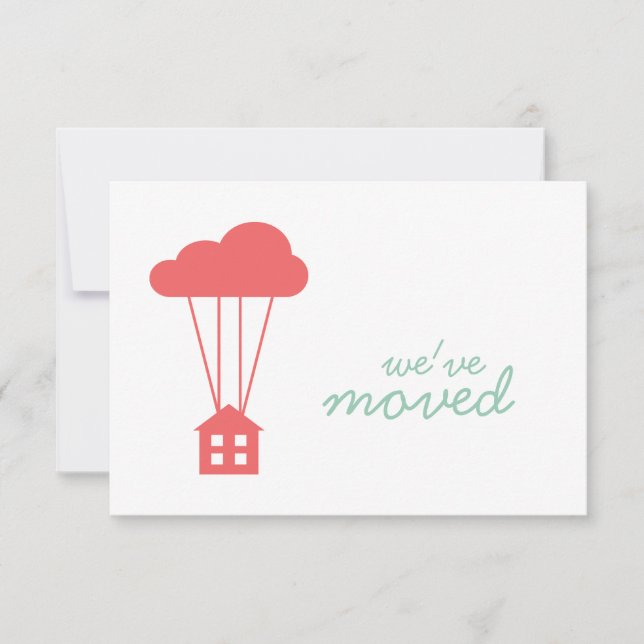 Cayenne House & Cloud  Housewarming Invite (Front)