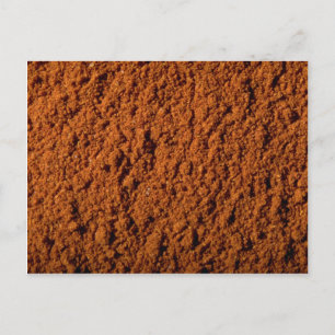 Cayenne pepper postcard