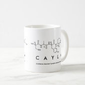 Cayla peptide name mug (Front Right)