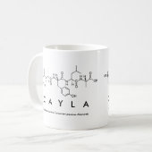 Cayla peptide name mug (Front Left)