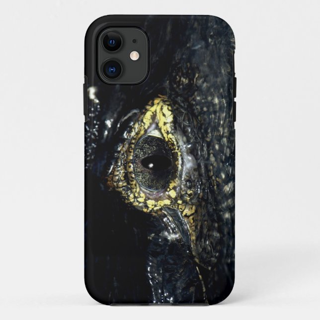 Cayman Crocodile Eye Reptile iPhone 5 Case (Back)