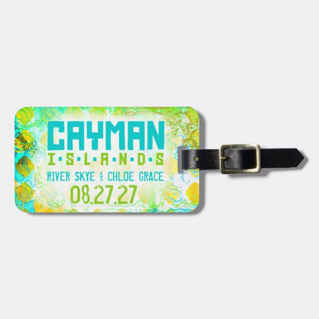 CAYMAN ISLAND Luggage Tag (Front Horizontal)