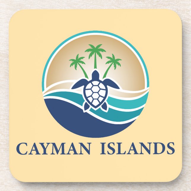 Cayman Islands Caribbean Coaster (Front)