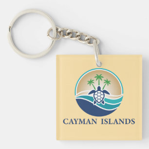 Cayman Islands Caribbean Key Ring