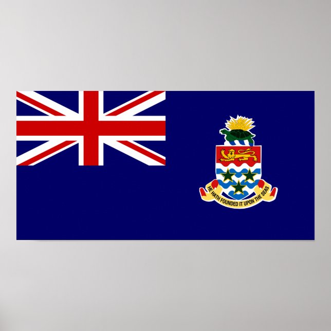 Cayman Islands – Caymanian Flag Poster (Front)