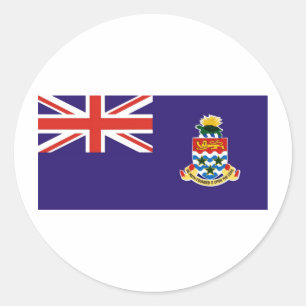 Cayman Islands Classic Round Sticker