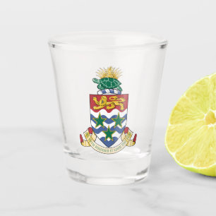 Cayman Islands coat of arms Shot Glass