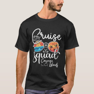 Cayman Islands Cruise Squad 2023 Holiday Family Ma T-Shirt