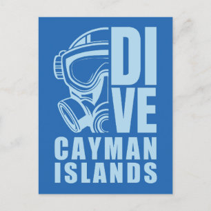 Cayman Islands Diving Postcard