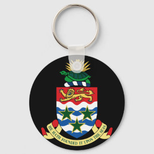 cayman islands emblem key ring