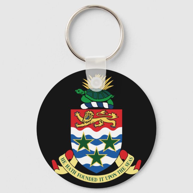 cayman islands emblem key ring (Front)
