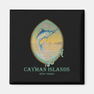 Cayman Islands Fishing Lovers Magnet