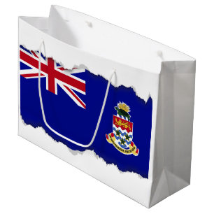 Cayman Islands Flag Large Gift Bag