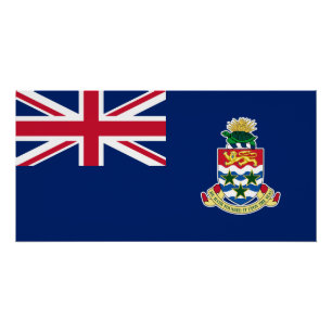 Cayman Islands Flag Poster
