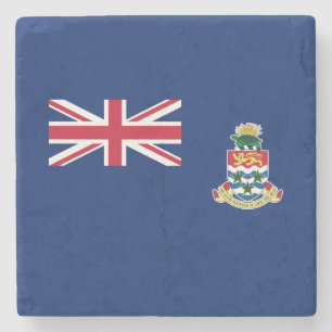 Cayman Islands Flag Stone Coaster
