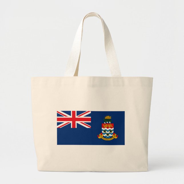 Cayman Islands Flag Tote Bag (Front)
