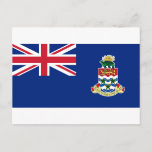 Cayman Islands Flag - Union Jack Postcard