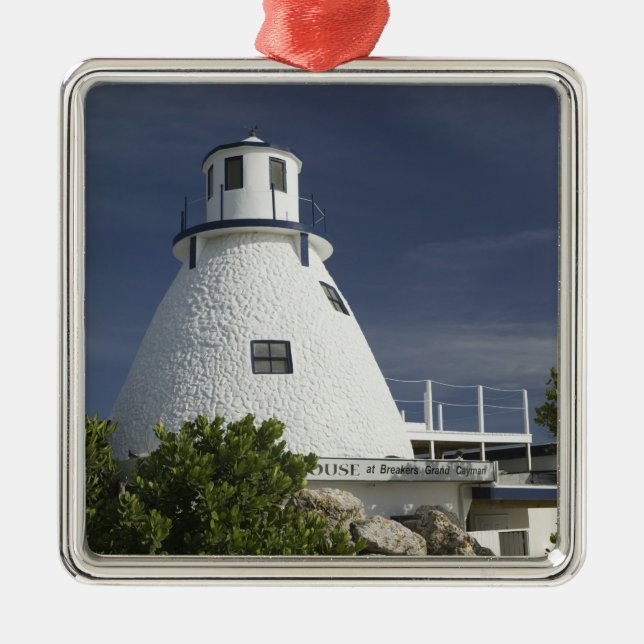 CAYMAN ISLANDS, GRAND CAYMAN, Frank Sound: Old Metal Tree Decoration (Front)