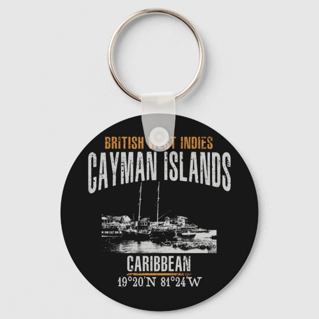 Cayman Islands Key Ring (Front)