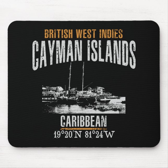 Cayman Islands Mouse Mat (Front)