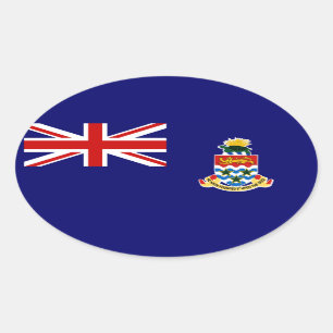 cayman islands oval sticker