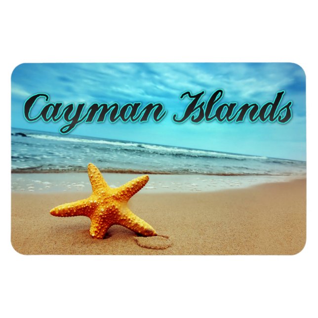 Cayman Islands starfish Magnet (Horizontal)