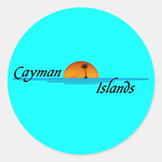 Cayman Islands Sticker (Front)