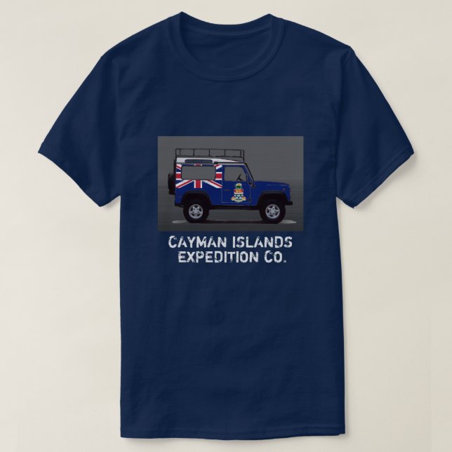 CAYMAN ISLANDS T-Shirt (Design Front)