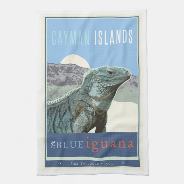 Cayman Islands Tea Towel (Vertical)