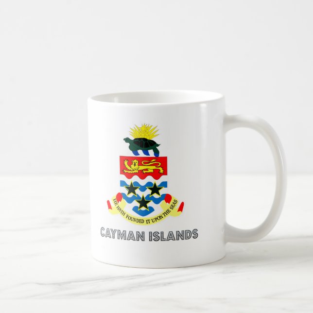 Caymanian Emblem Coffee Mug (Right)