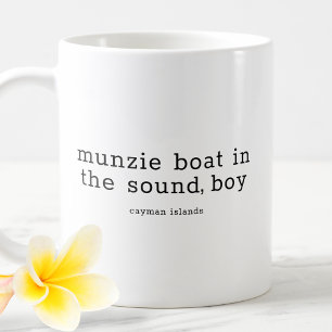Caymanian Folk Song Muznie Boat in the Sound Boy Coffee Mug