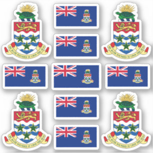Caymanian state symbols / coat of arms and flag