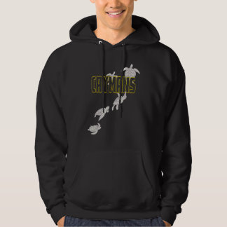 Caymans Islands Sea Turtles Scuba Diving With Turt Hoodie