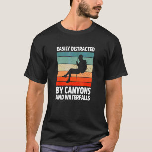 Caynoning Canyoneering Rappeling Canyoneer Canyon T-Shirt