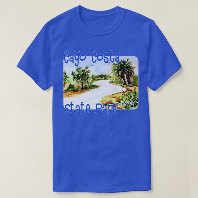 Cayo Costa State Park Florida T-Shirt (Design Front)