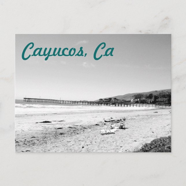 Cayucos, Ca Postcard (Front)
