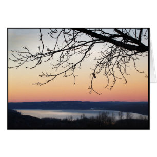 Cayuga Lake at Sunset