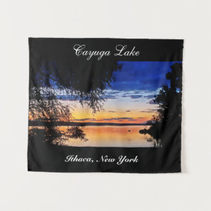 CAYUGA LAKE CANVAS TAPESTRY