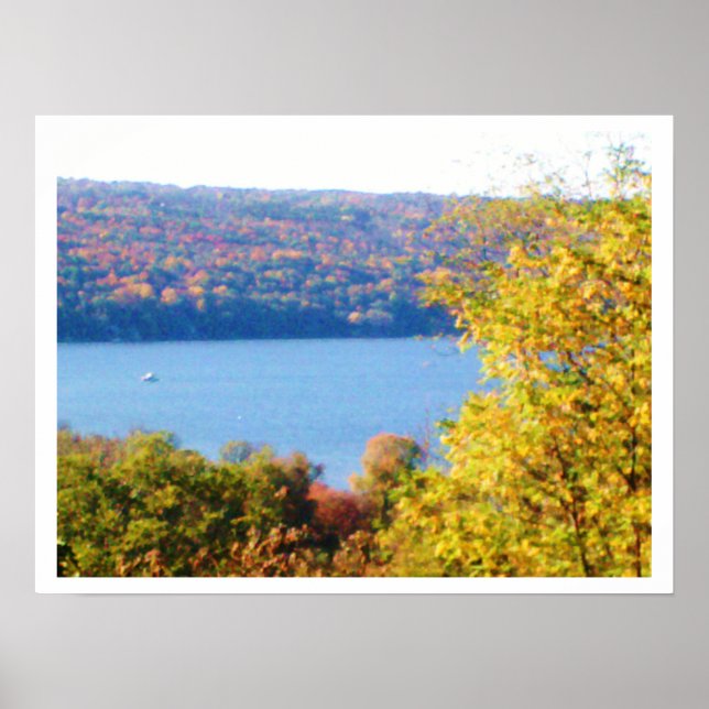 CAYUGA LAKE IN AUTUMN POSTER (Front)