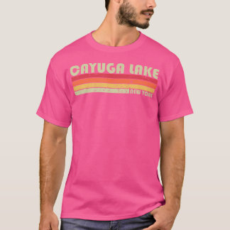 Cayuga Lake New York Funny Fishing Camping Summer T-Shirt